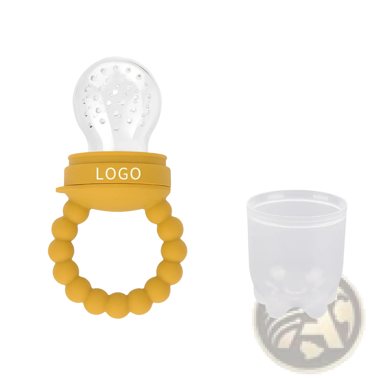 Baby Fruit Feeder Silicone Teether Pacifier Set