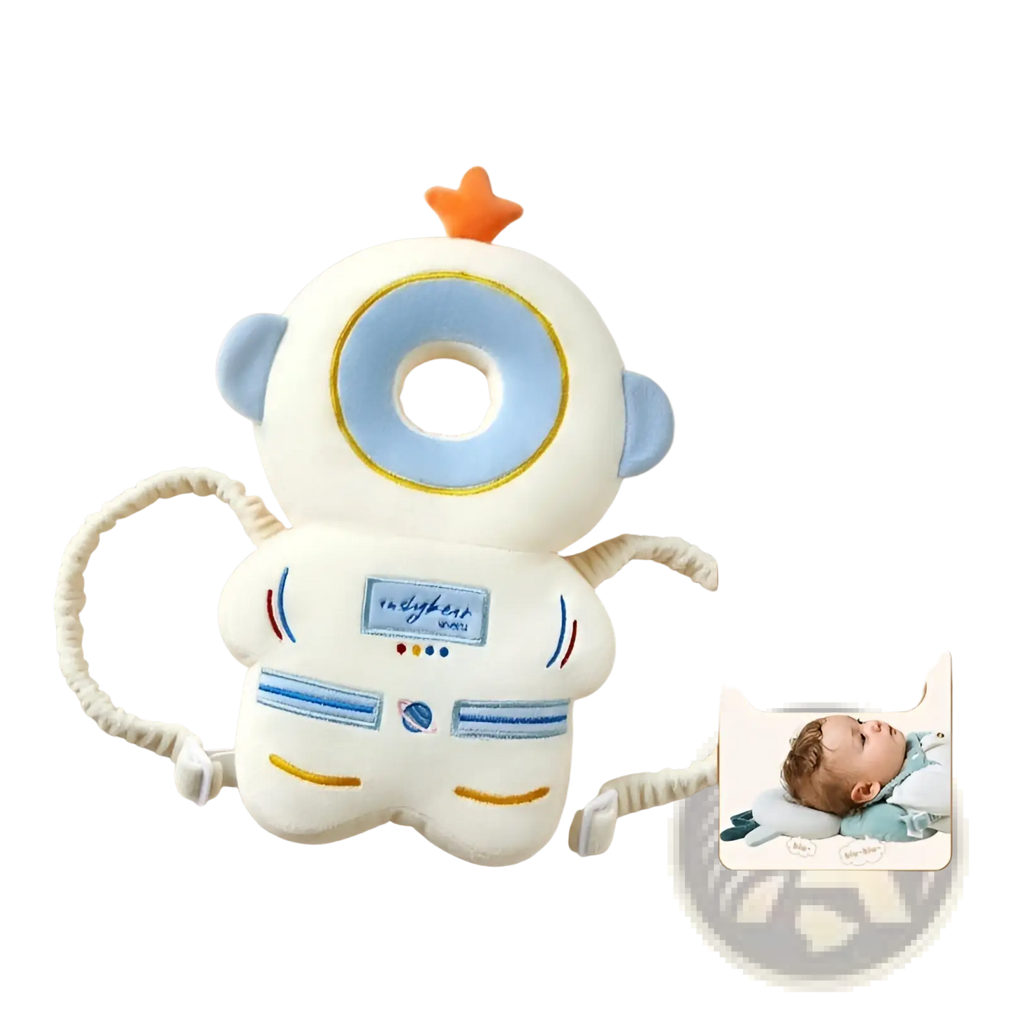 Baby Head Protector Anti Fall Plush Backpack Cushion