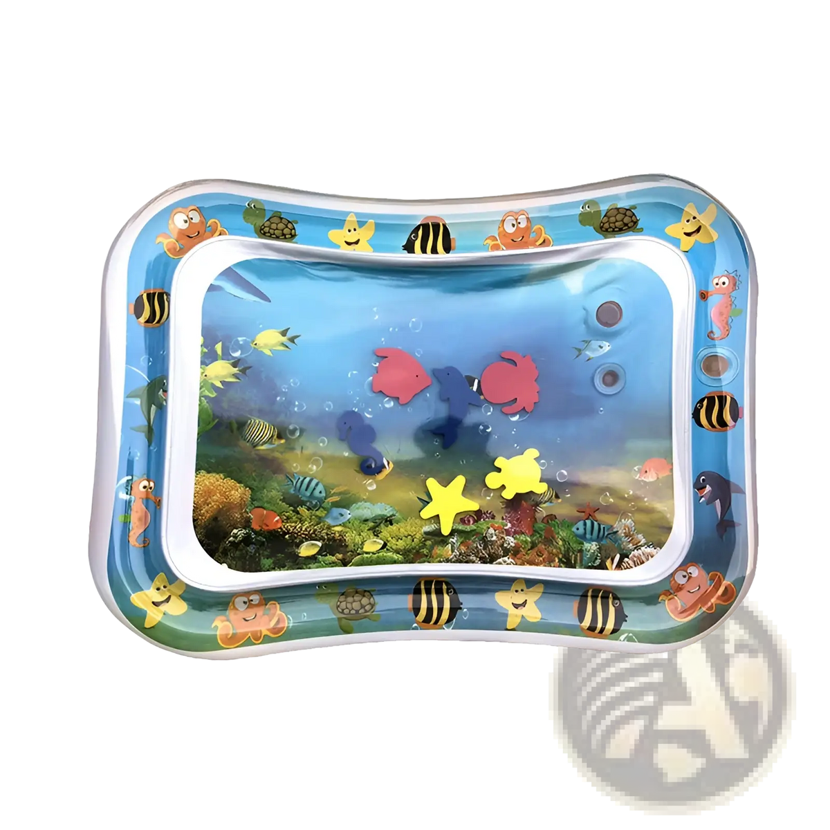 Baby Inflatable Water Mat Ocean Theme Activity Pad