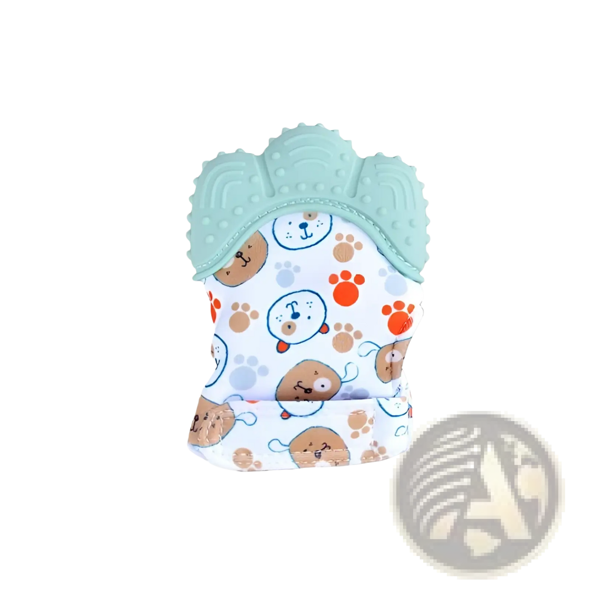 Baby Teether Silicone Mitten and Molar Toy for Infants