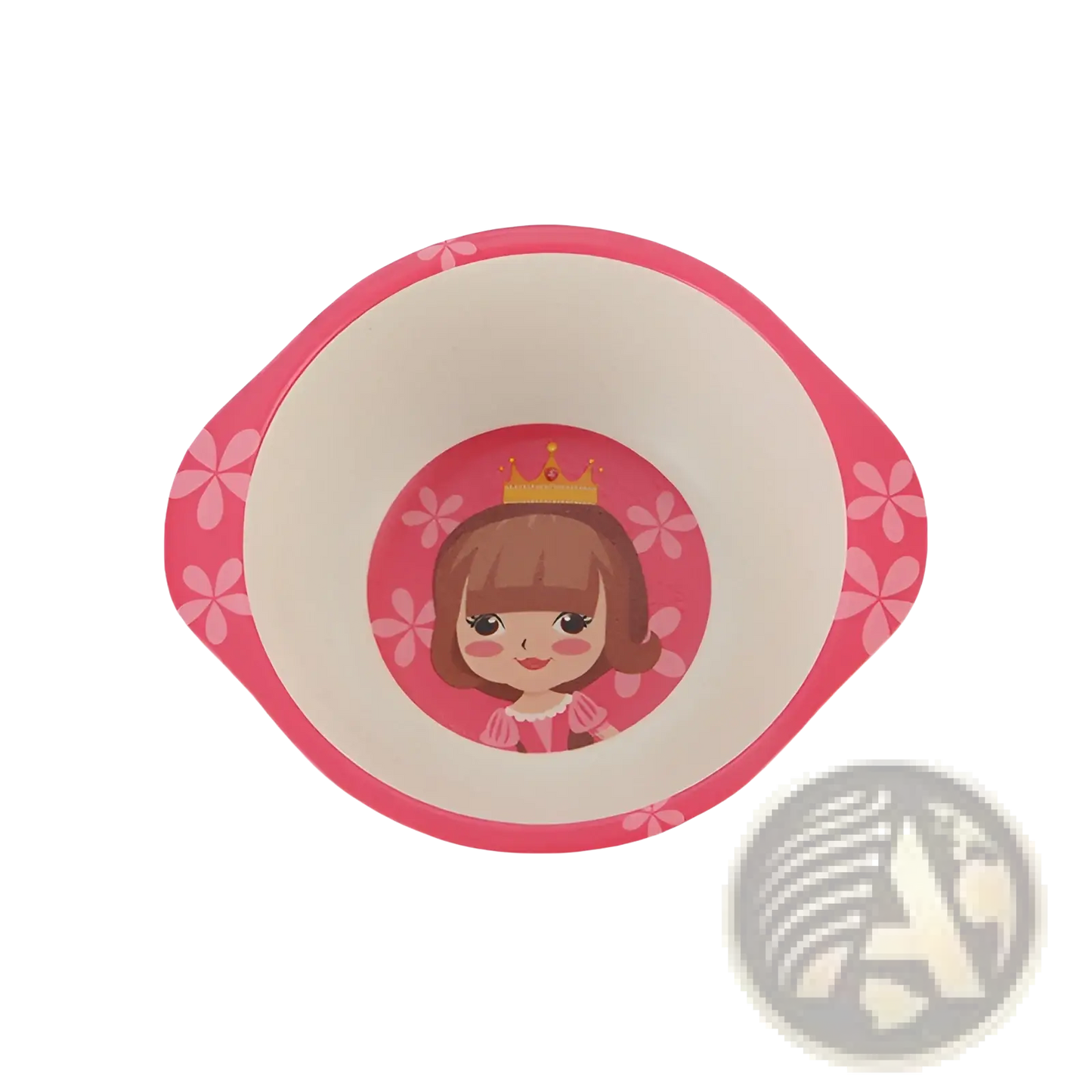 Bamboo Fiber Baby Bowls Cartoon Animal Feeding Dishes
