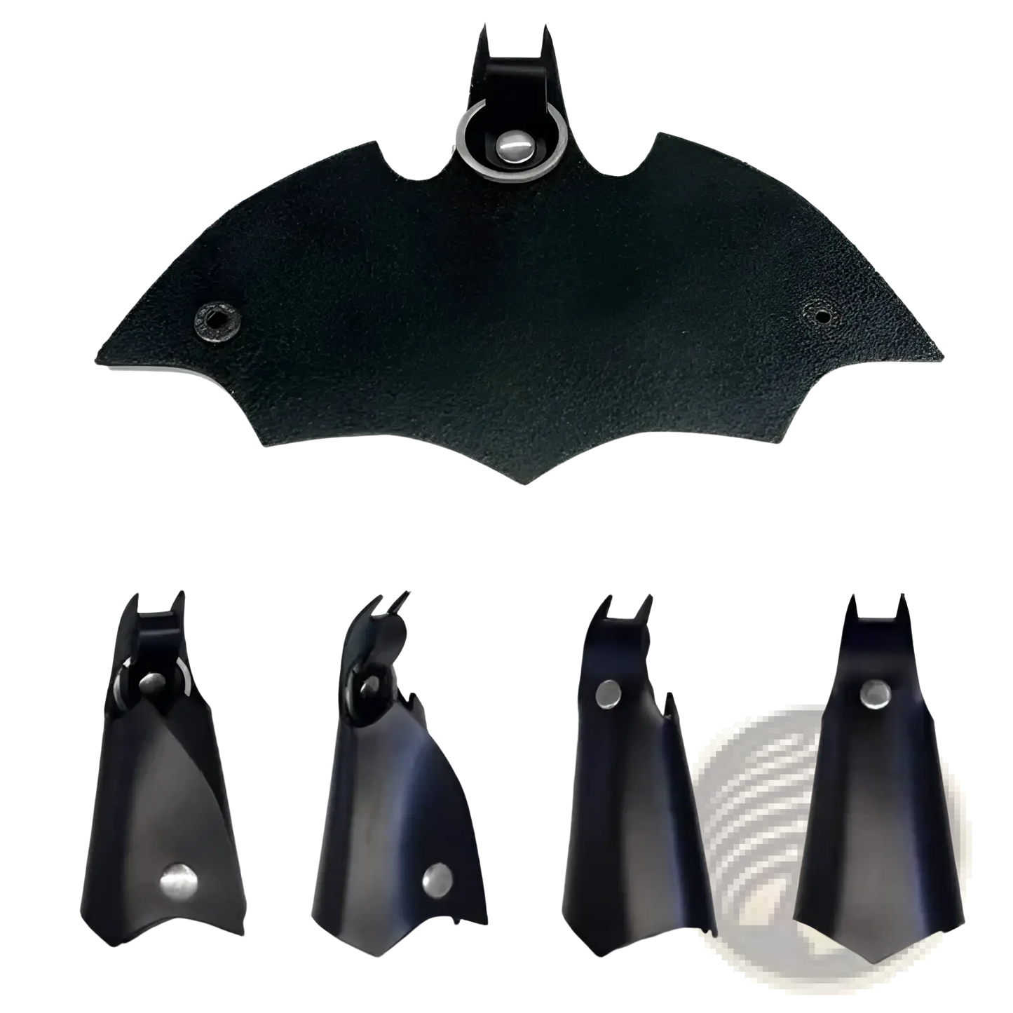 Batman Leather Keychain and Card Holder