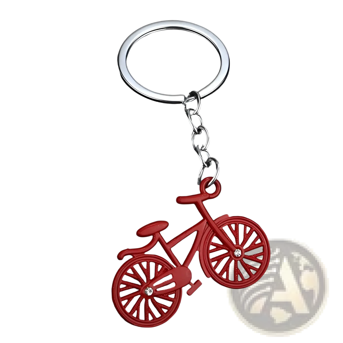 Bicycle Keychain Charm Set