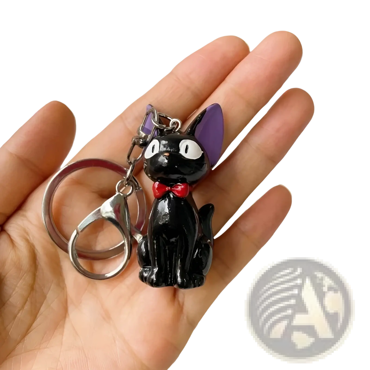 Black Cat Keychain Cute Pvc Bag Charm