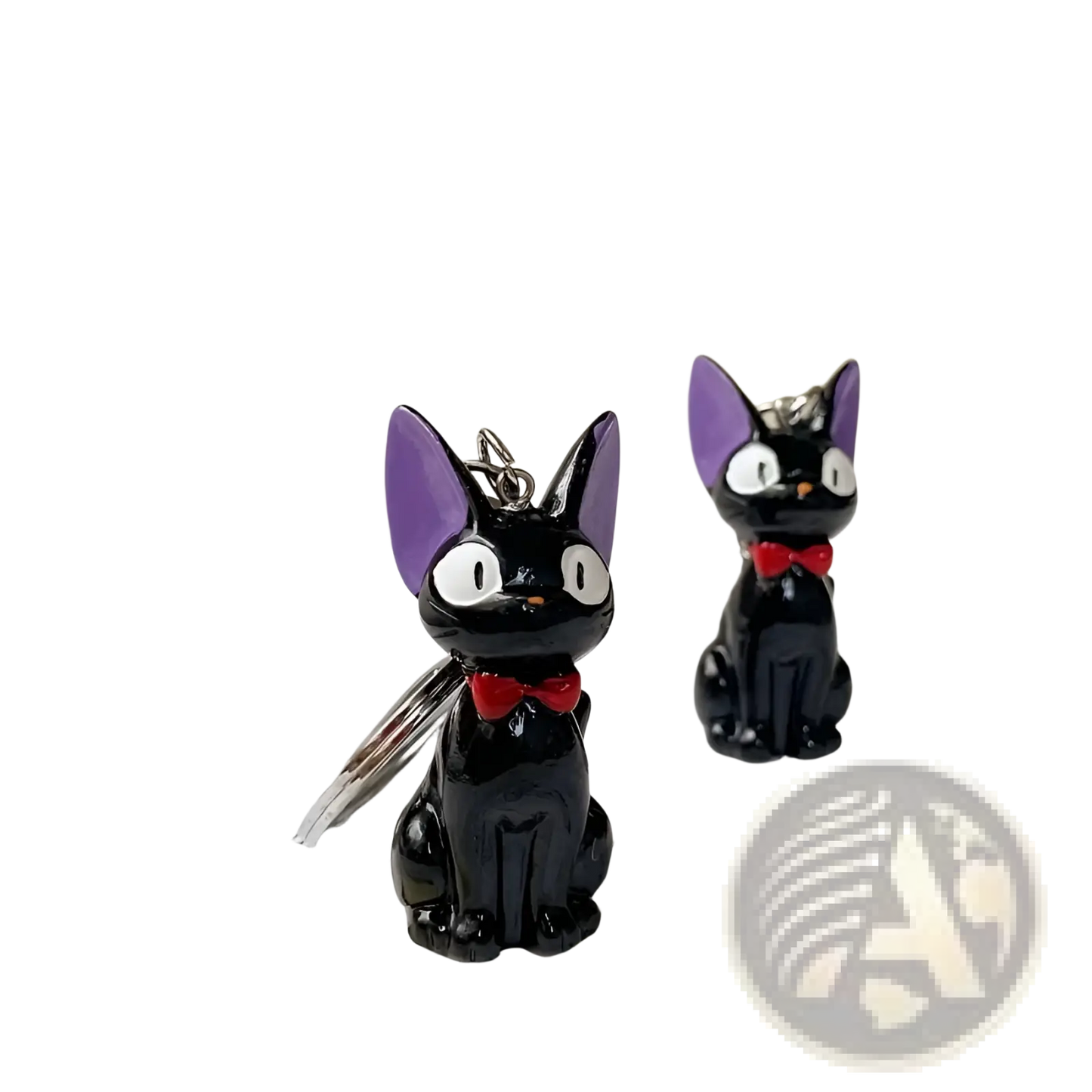 Black Cat Keychain Cute Pvc Bag Charm