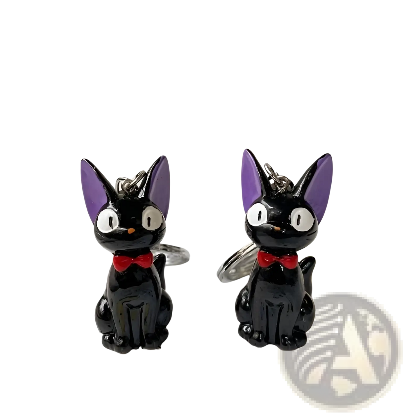 Black Cat Keychain Cute Pvc Bag Charm
