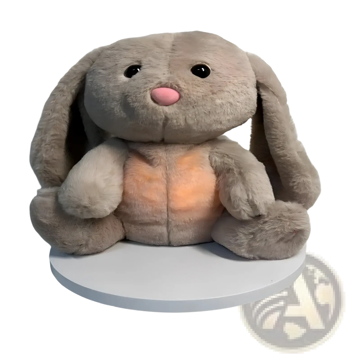 Breathing Rabbit Soothing Sensory Plush Baby Toy
