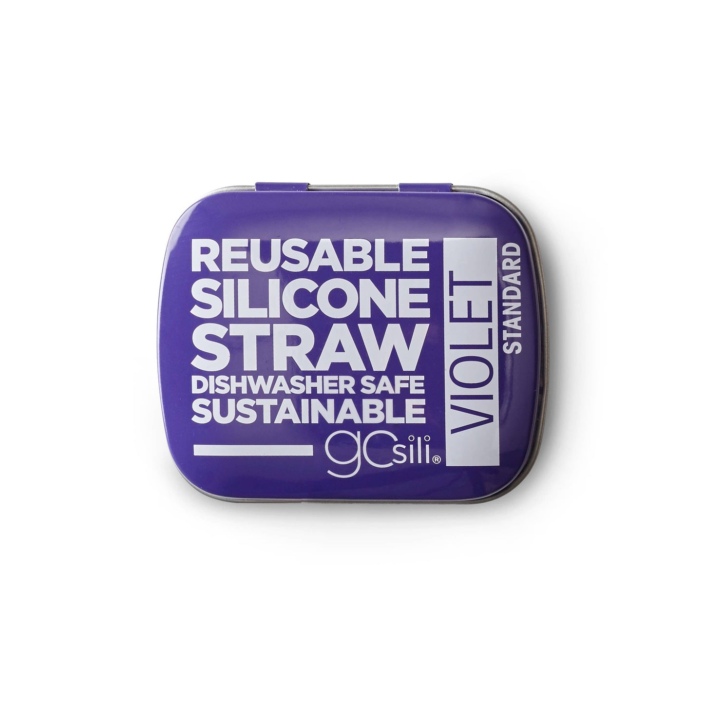 Silicone Straw with Travel Tin - Standard Size