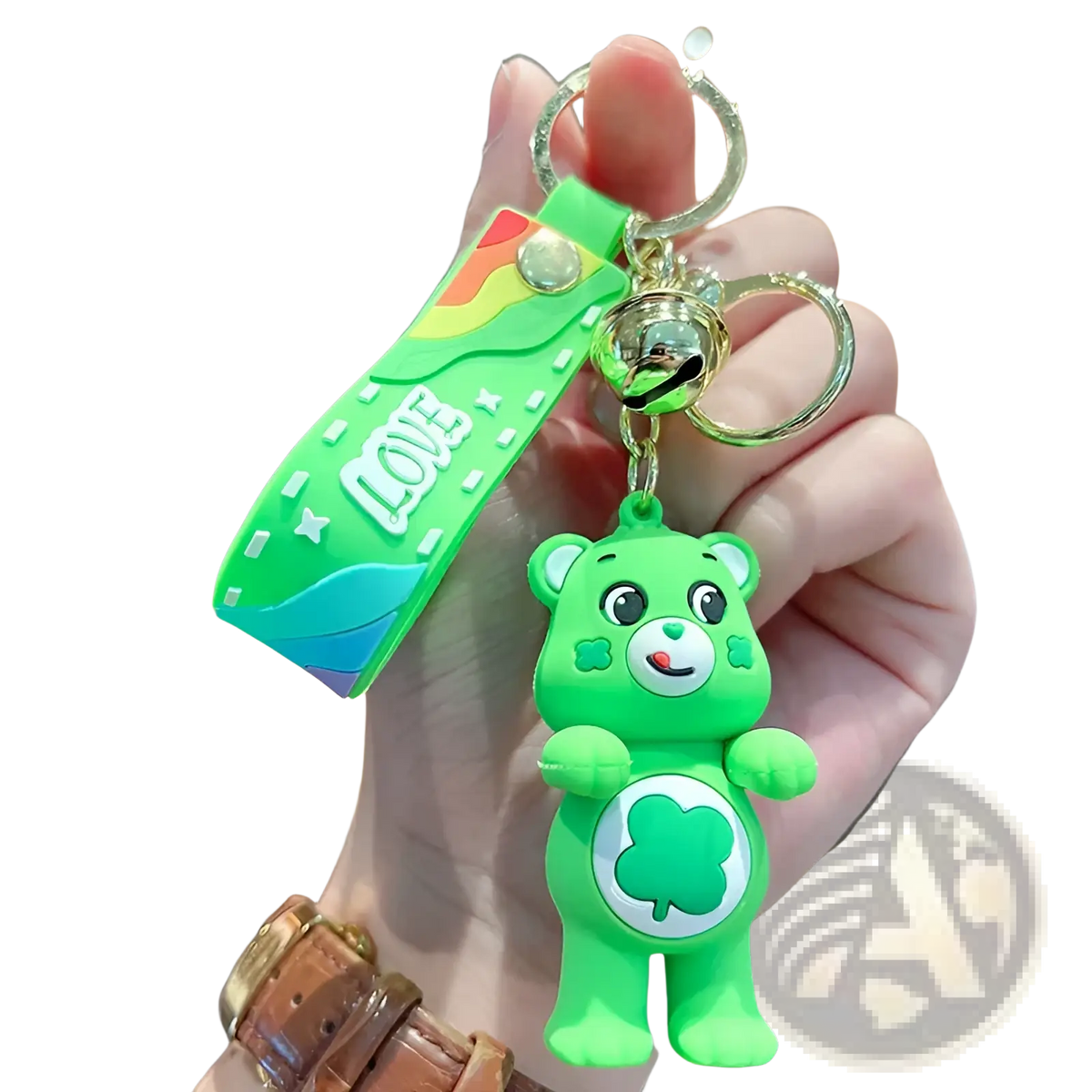 Care Bears Silicone Cartoon Keychain Backpack Pendant
