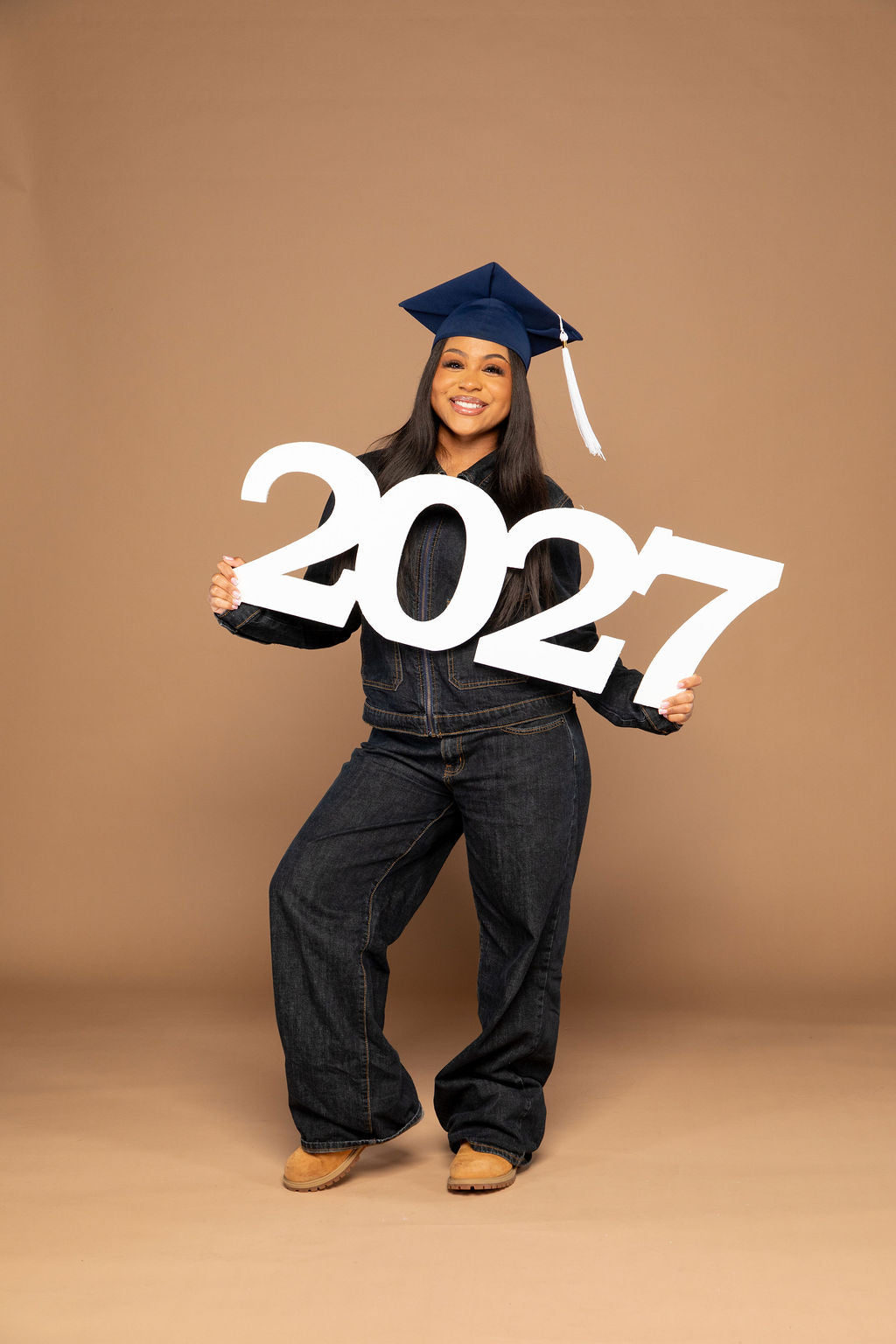 36" Wooden 2027 Senior Photo Prop | "Beautifully Made!"