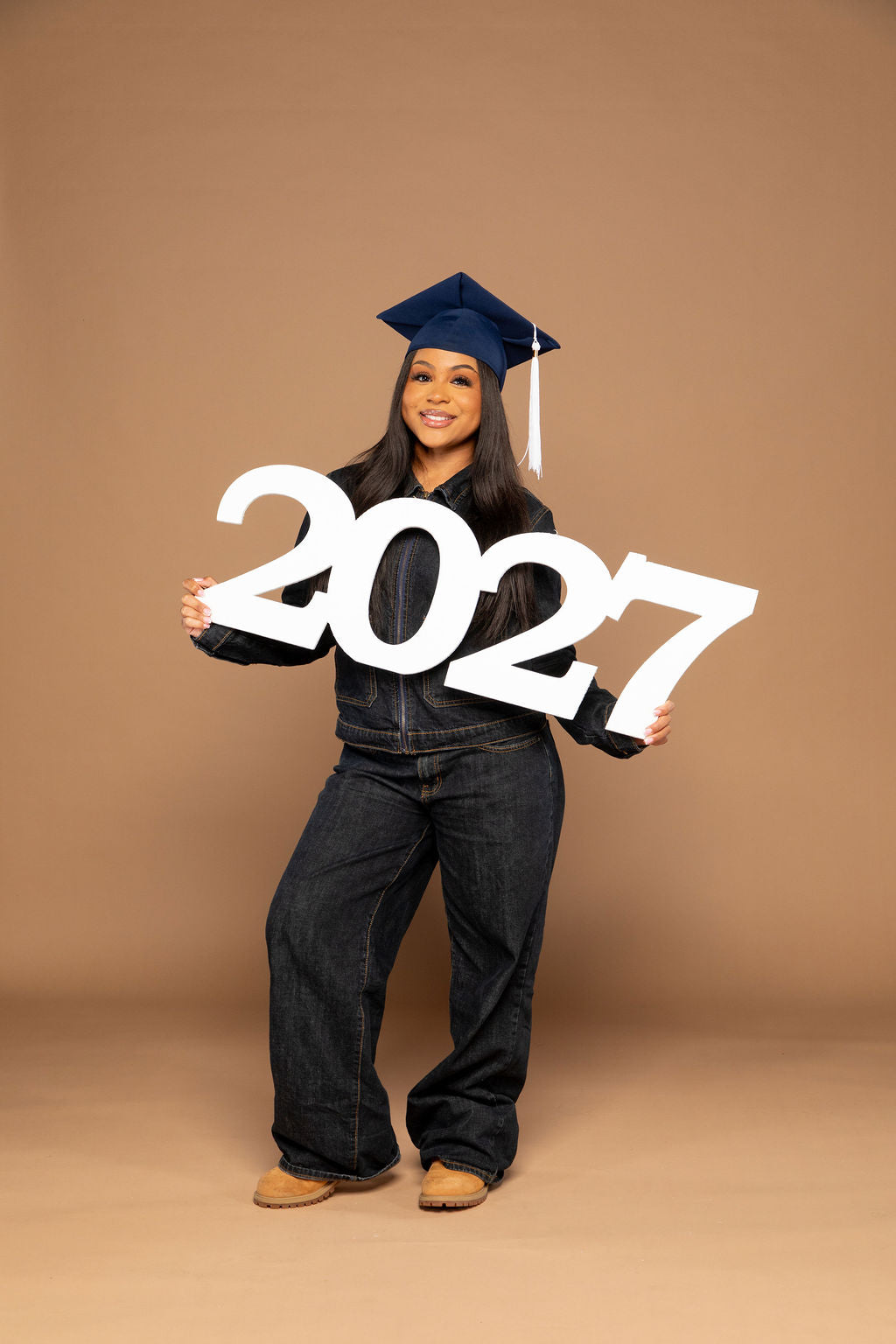 36" Wooden 2027 Senior Photo Prop | "Beautifully Made!"