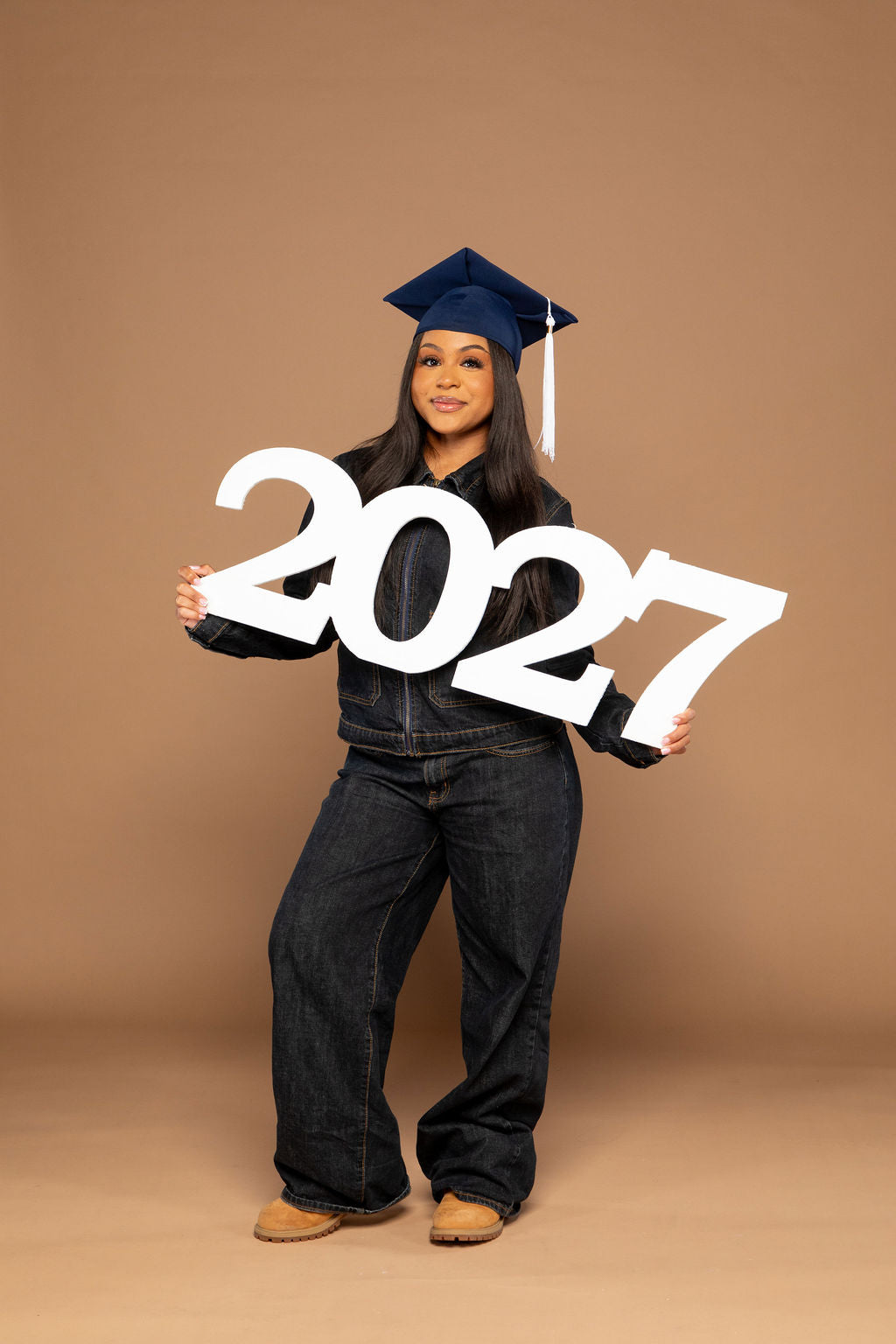36" Wooden 2027 Senior Photo Prop | "Beautifully Made!"