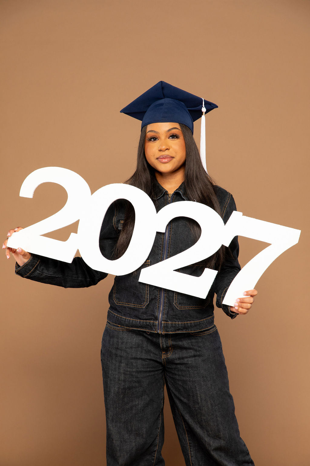 36" Wooden 2027 Senior Photo Prop | "Beautifully Made!"