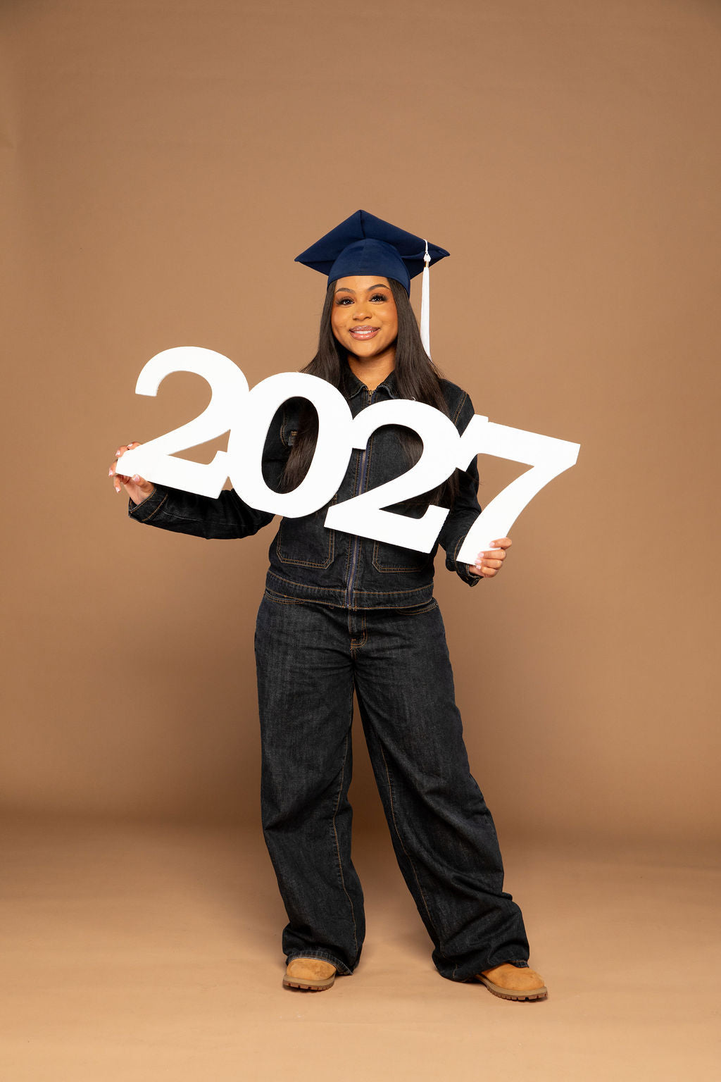 36" Wooden 2027 Senior Photo Prop | "Beautifully Made!"