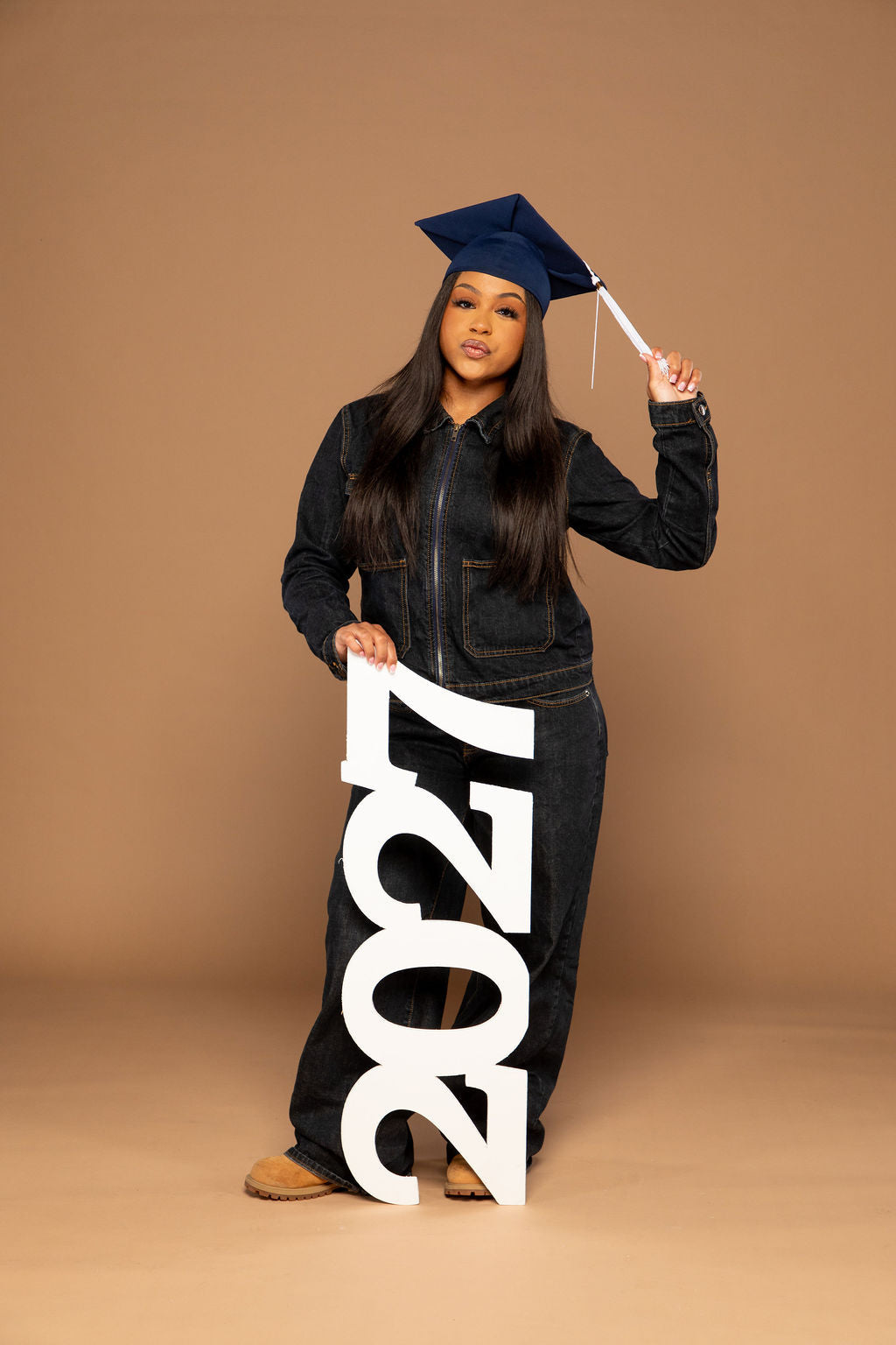 36" Wooden 2027 Senior Photo Prop | "Beautifully Made!"