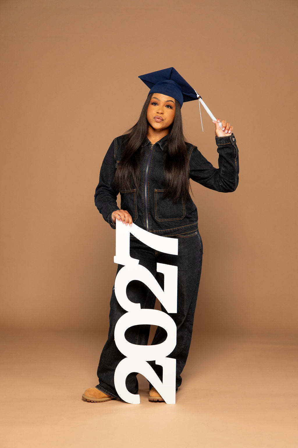 36" Wooden 2027 Senior Photo Prop | "Beautifully Made!"