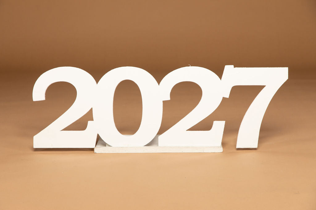 24 Inch Senior 2027 Photo Prop | "Very Good Quality!" -Mary
