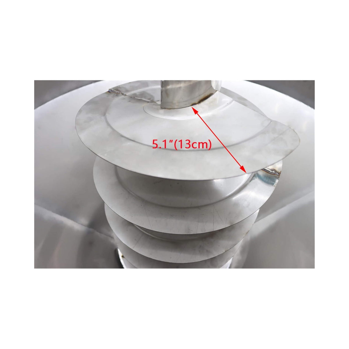 Commercial 110V 4KW Stainless Steel Vertical Feed Mixer Blender [NO PLUG] (SAK40326)