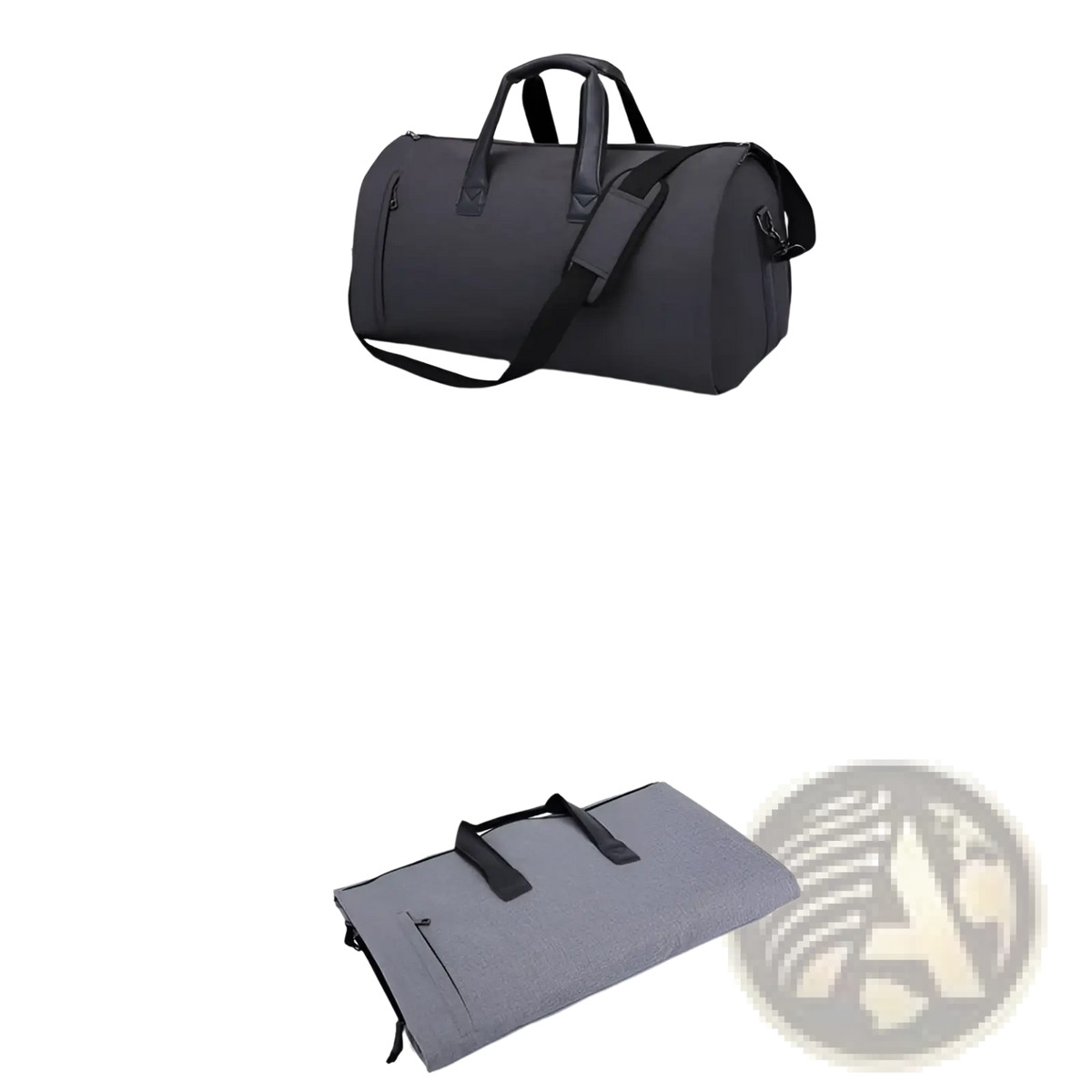 Convertible Garment Travel Bag with Shoe Pocket