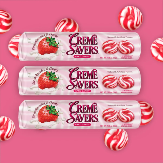 Creme Savers Strawberries & Creme Roll