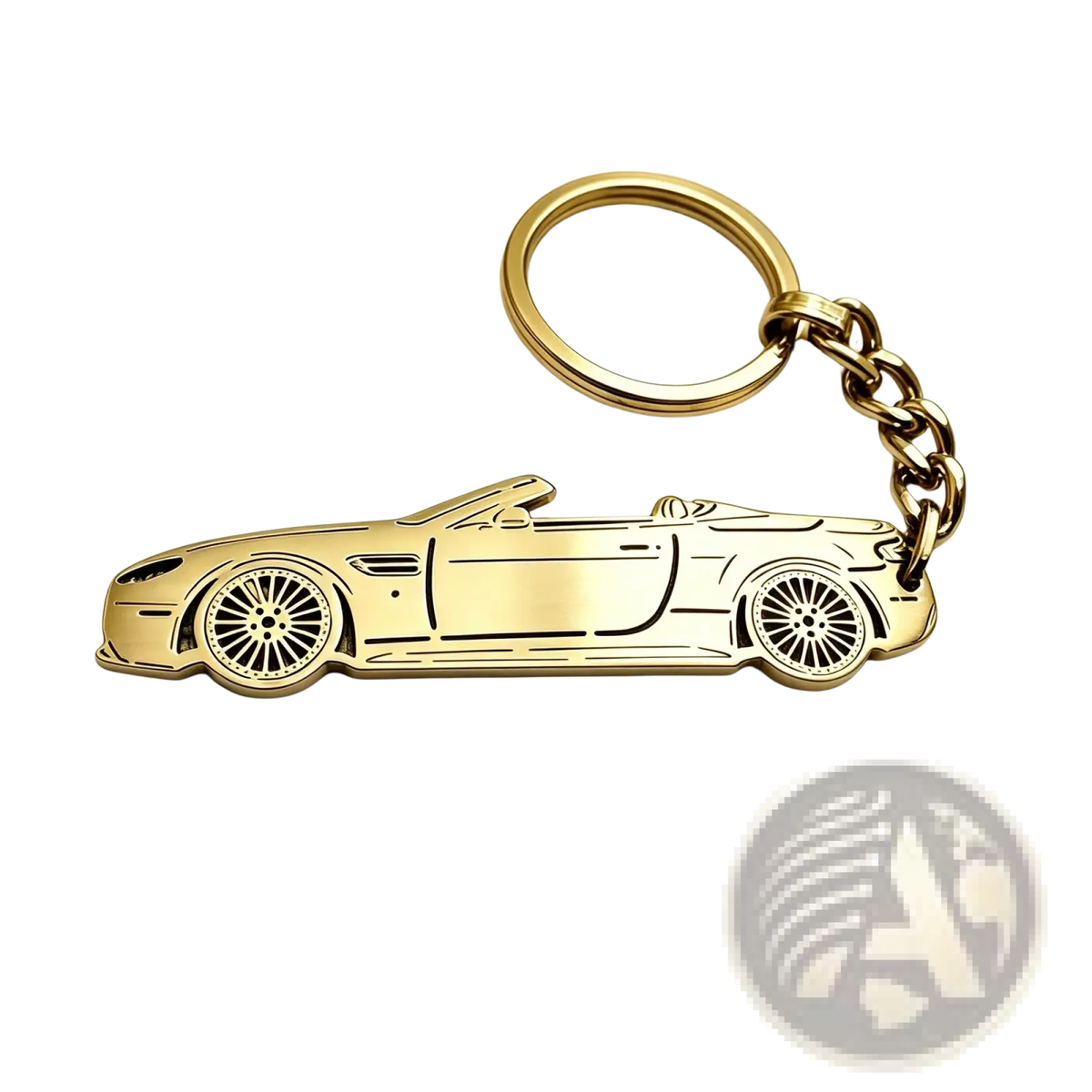 Custom Car Model Keychain Personalized Vehicle Key Pendant