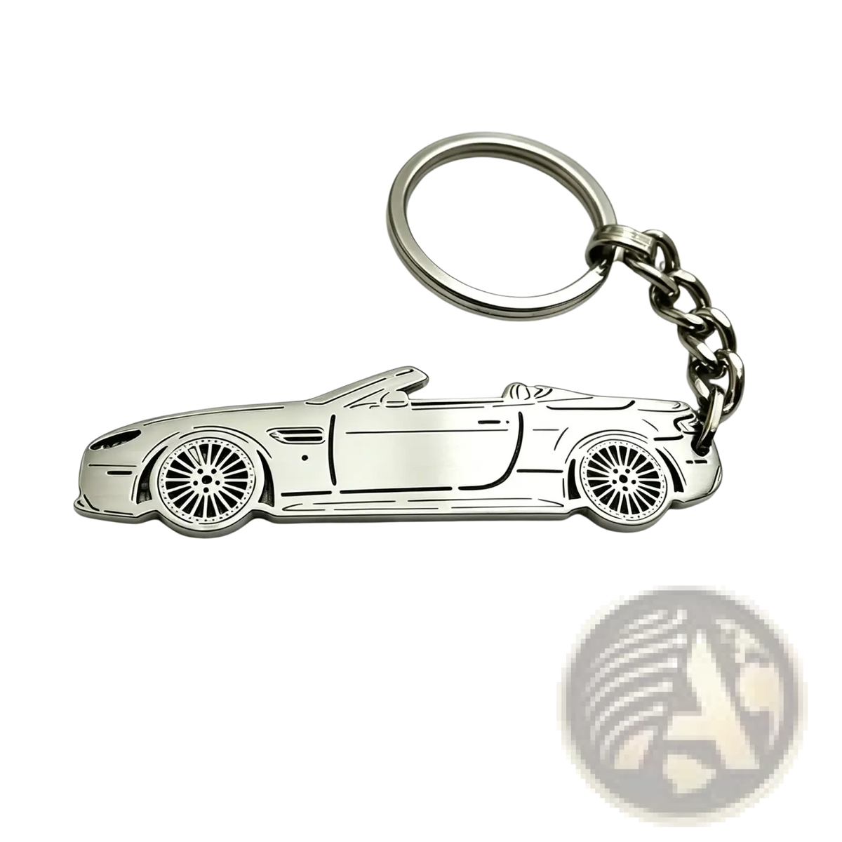Custom Car Model Keychain Personalized Vehicle Key Pendant