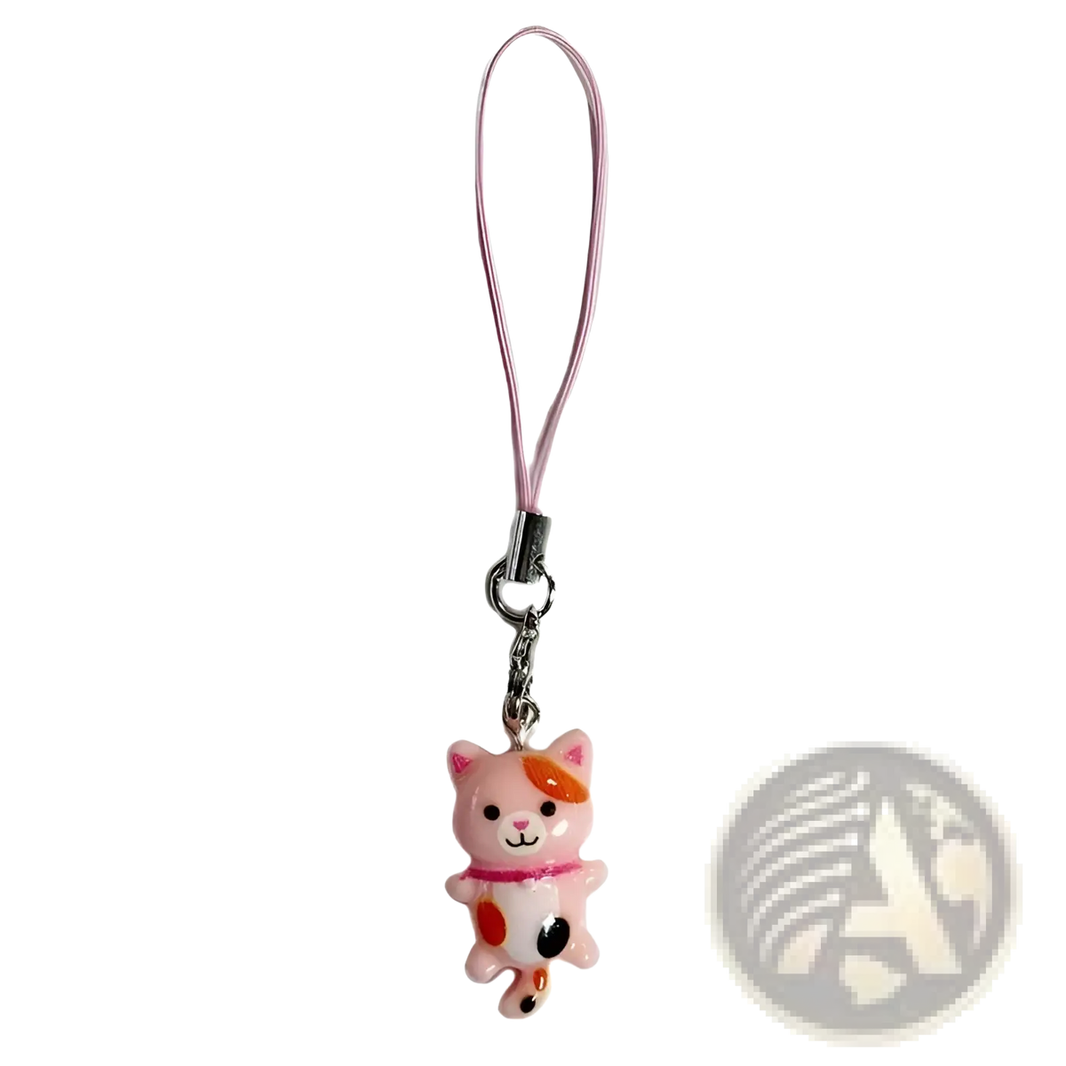 Cute Cat Phone Charm Strap