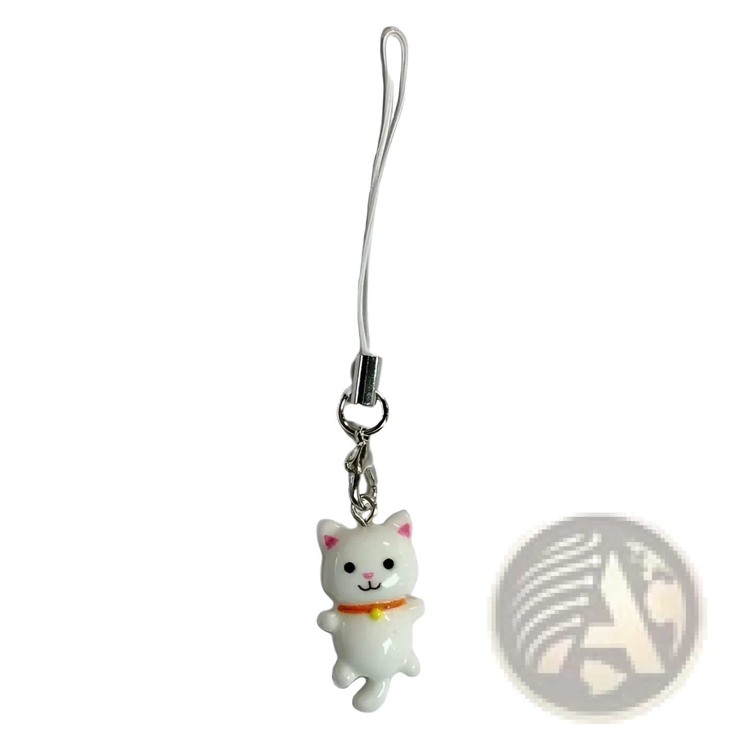 Cute Cat Phone Charm Strap