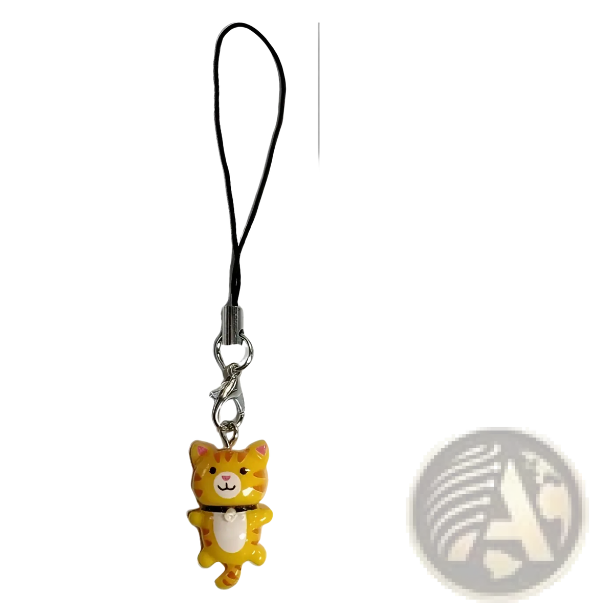 Cute Cat Phone Charm Strap