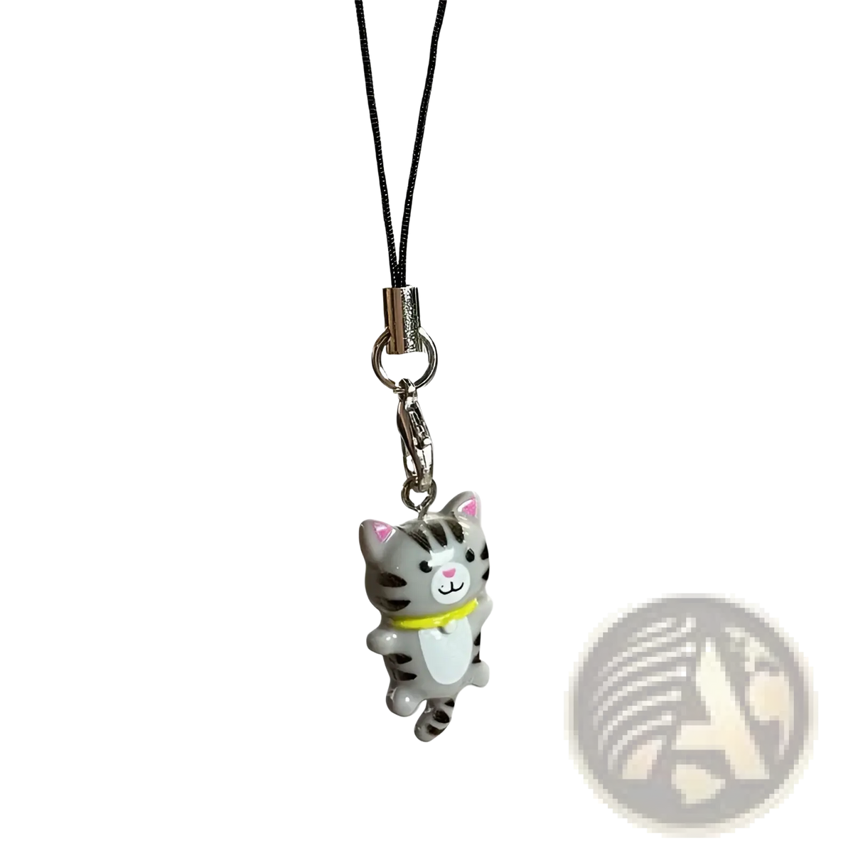 Cute Cat Phone Charm Strap