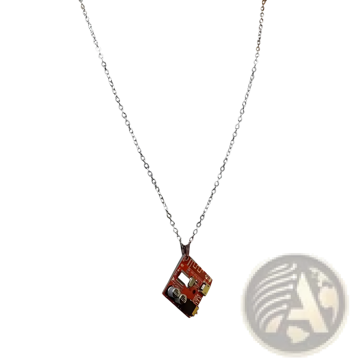 Cyberpunk Led Circuit Board Keychain Pendant