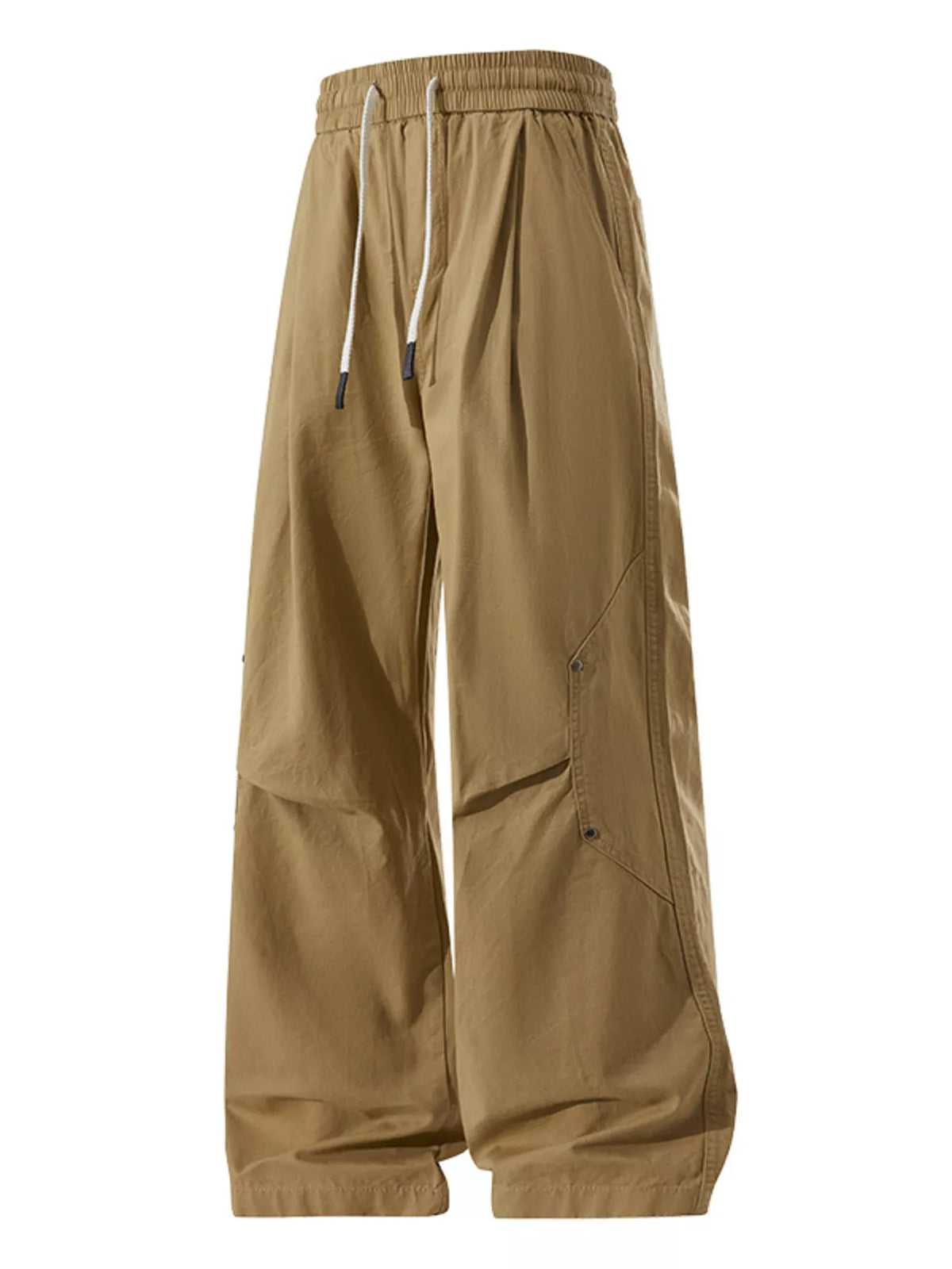 Men's Plus Size Loose Fit Drawstring Cargo Pants