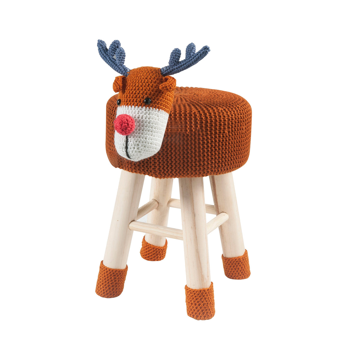 Animal Ottoman Stool - Cute Deer Foot Stool for Kids