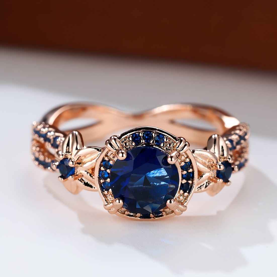 Gold Sapphire Ring By Carmine Medusa Elegant Sapphire Jewelry