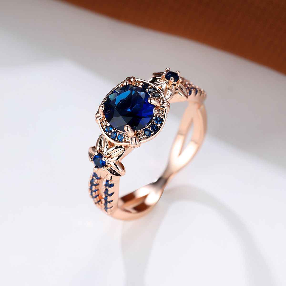 Gold Sapphire Ring By Carmine Medusa Elegant Sapphire Jewelry