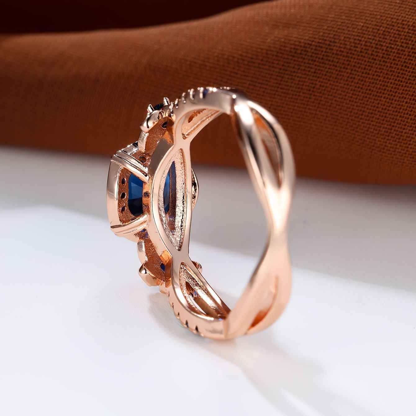 Gold Sapphire Ring By Carmine Medusa Elegant Sapphire Jewelry