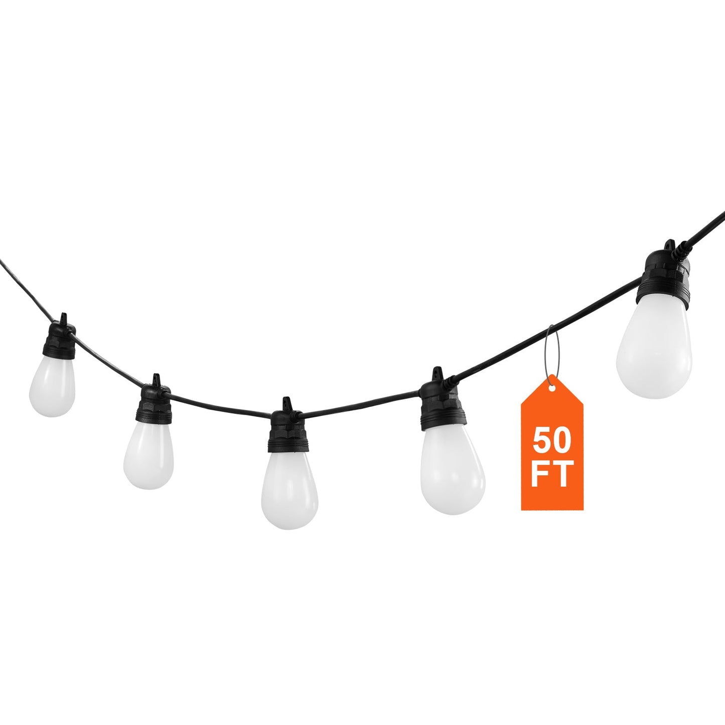 RGB Outdoor String Lights - 50FT Waterproof Patio Lights