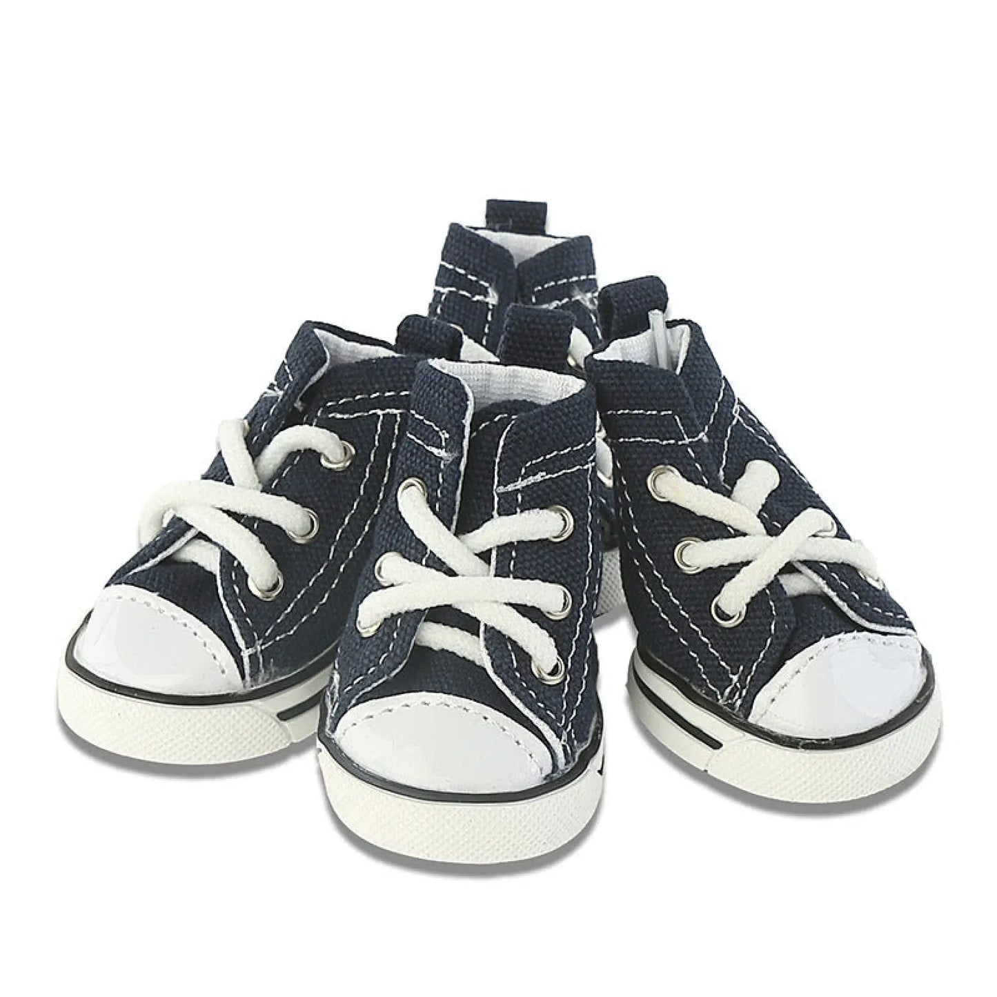 Denim Pet Shoes Breathable Canvas Sneakers for Dogs