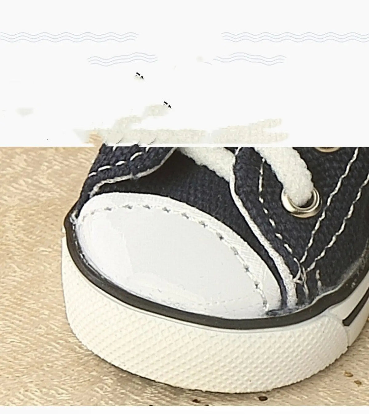 Denim Pet Shoes Breathable Canvas Sneakers for Dogs