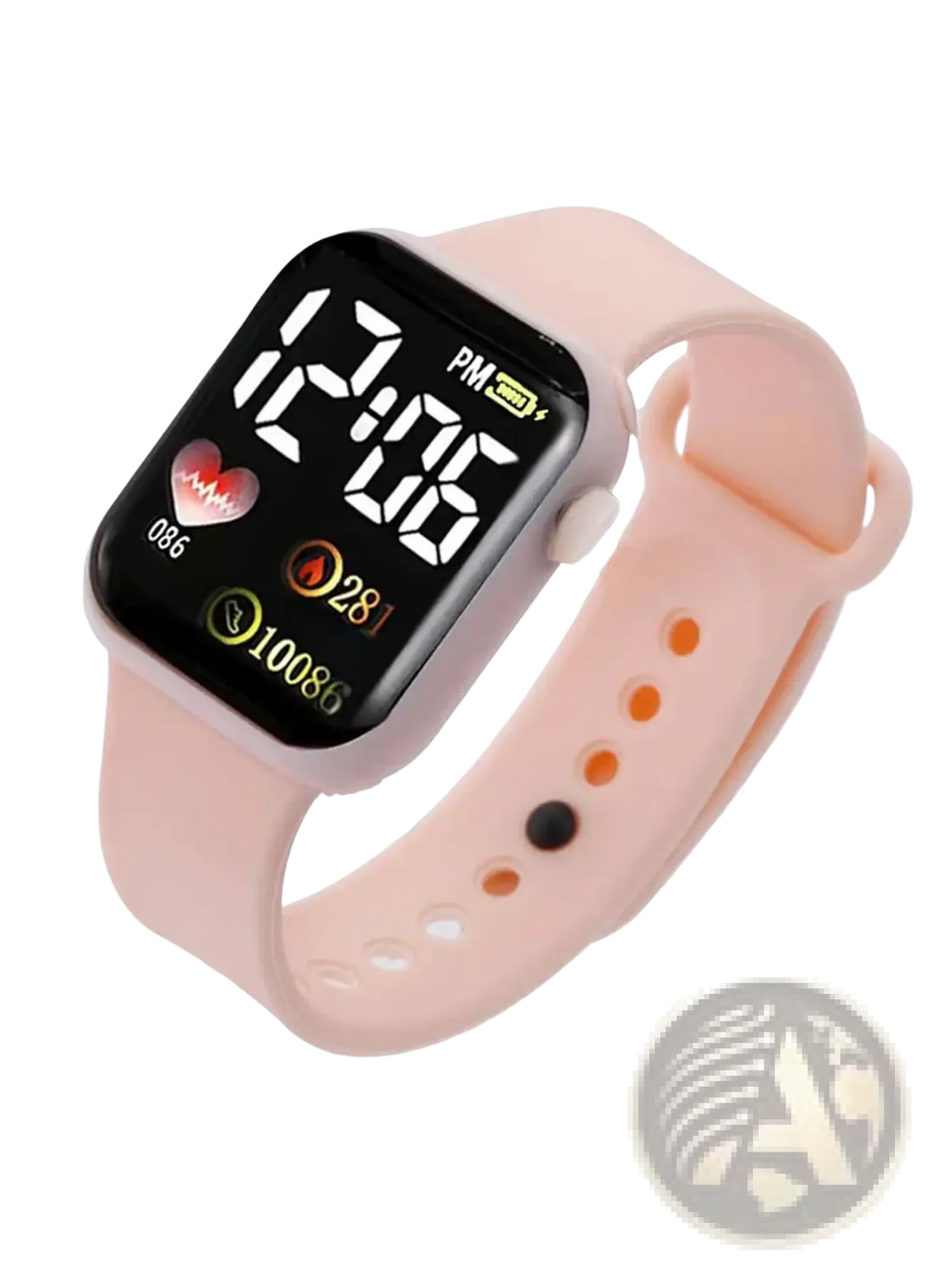 Digital Watch Set Women Silicone Fashion Gift