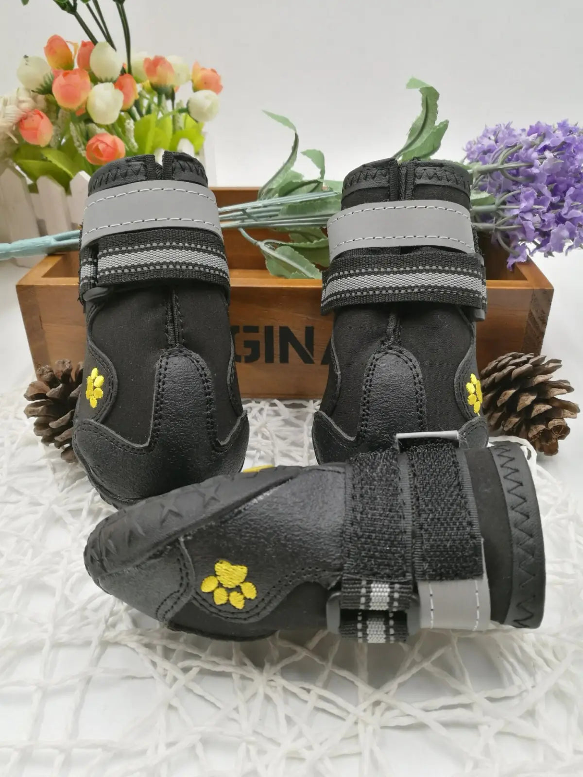 Dog Shoes Waterproof Non Slip Pet Snow Boots