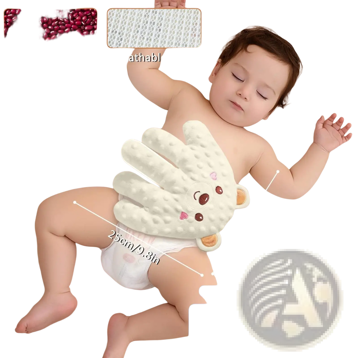 Electric Baby Soothing Palm Automatic Patting Toy Plush