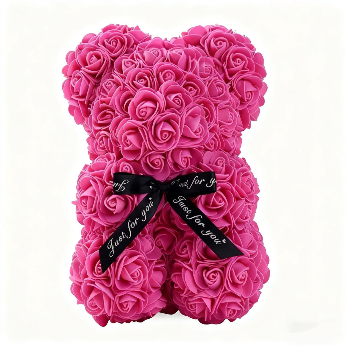 Mother's Day Gift 25cm Foam Flower Bear PE Rose Flower Bear PVC Gift Box Valentine's Day Cross-border Bestseller