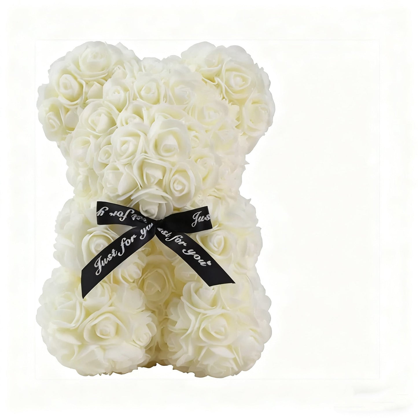 Mother's Day Gift 25cm Foam Flower Bear PE Rose Flower Bear PVC Gift Box Valentine's Day Cross-border Bestseller