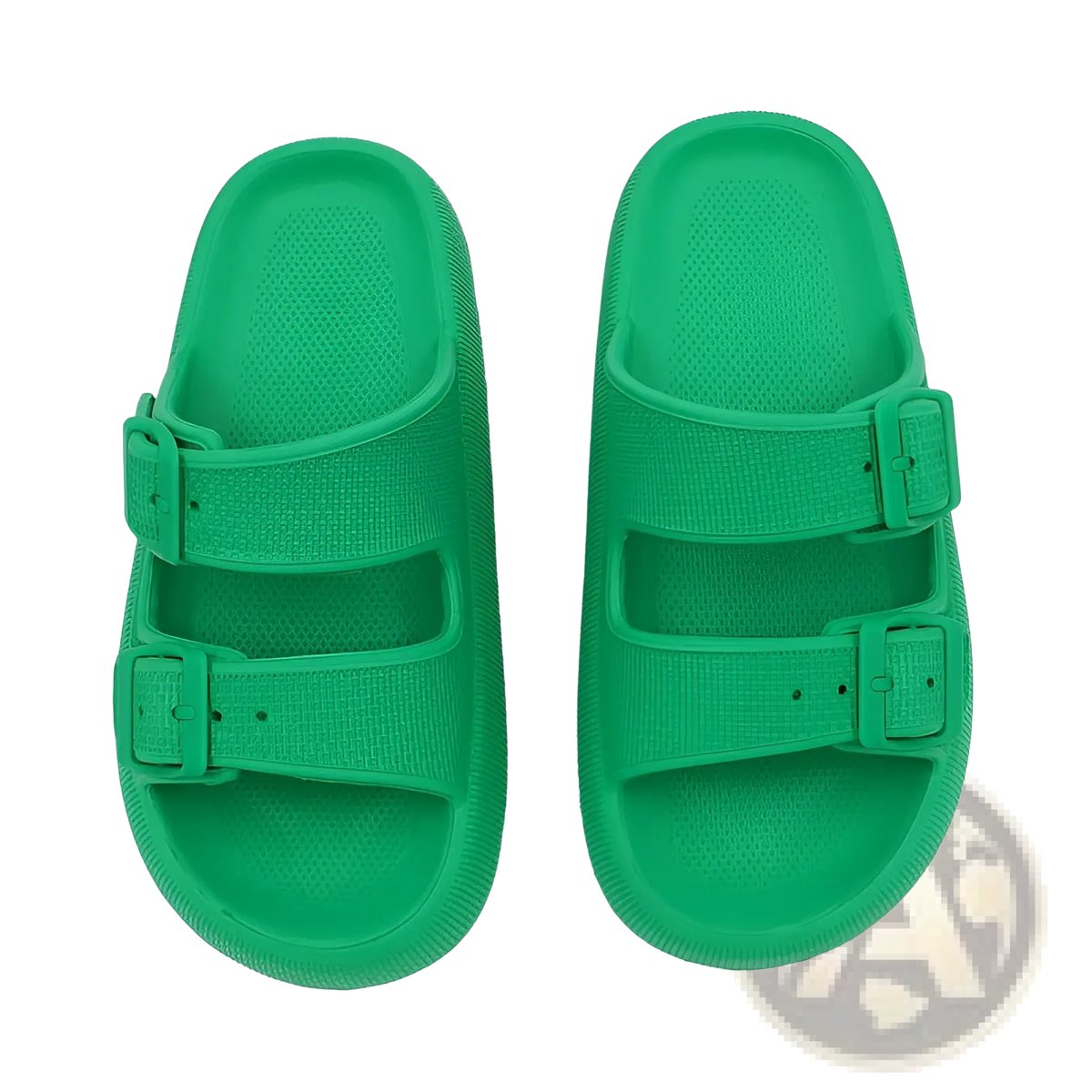 Eva Platform Buckle Sandals Breathable Thick Sole Slippers