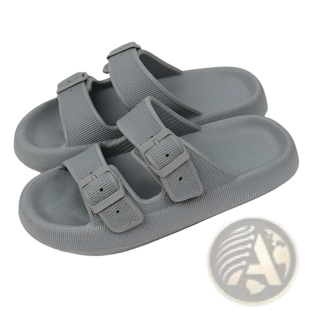 Eva Platform Buckle Sandals Breathable Thick Sole Slippers