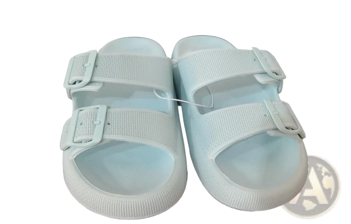 Eva Platform Buckle Sandals Breathable Thick Sole Slippers