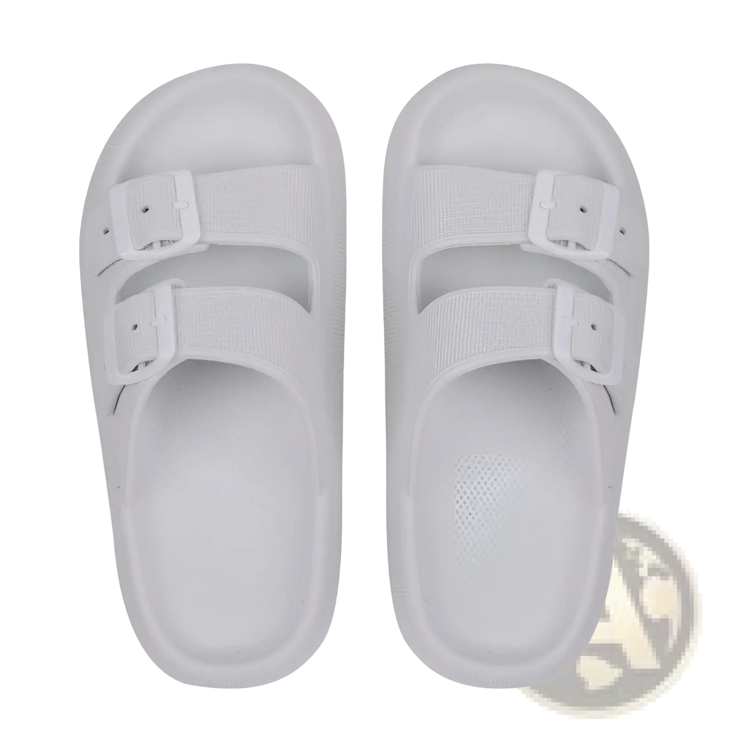 Eva Platform Buckle Sandals Breathable Thick Sole Slippers