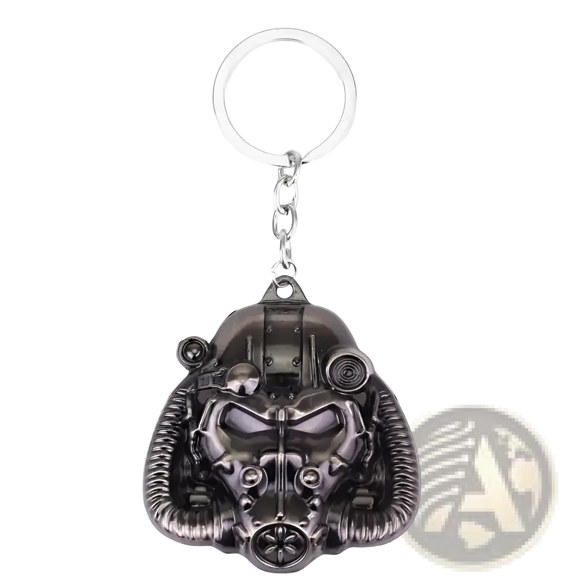 Fallout Power Armor Helmet Keychain