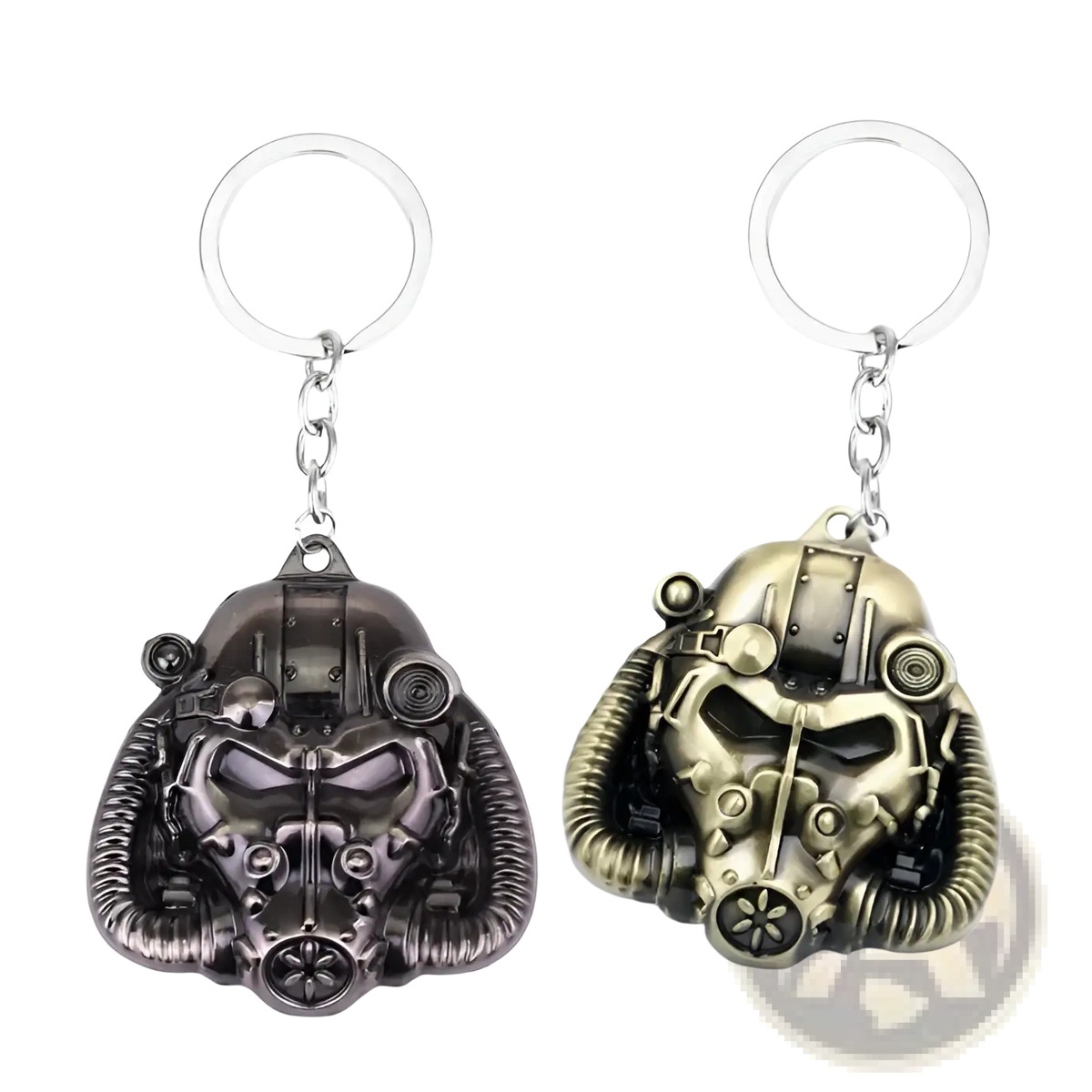 Fallout Power Armor Helmet Keychain